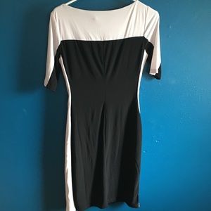 Ralph Lauren black and white dress
